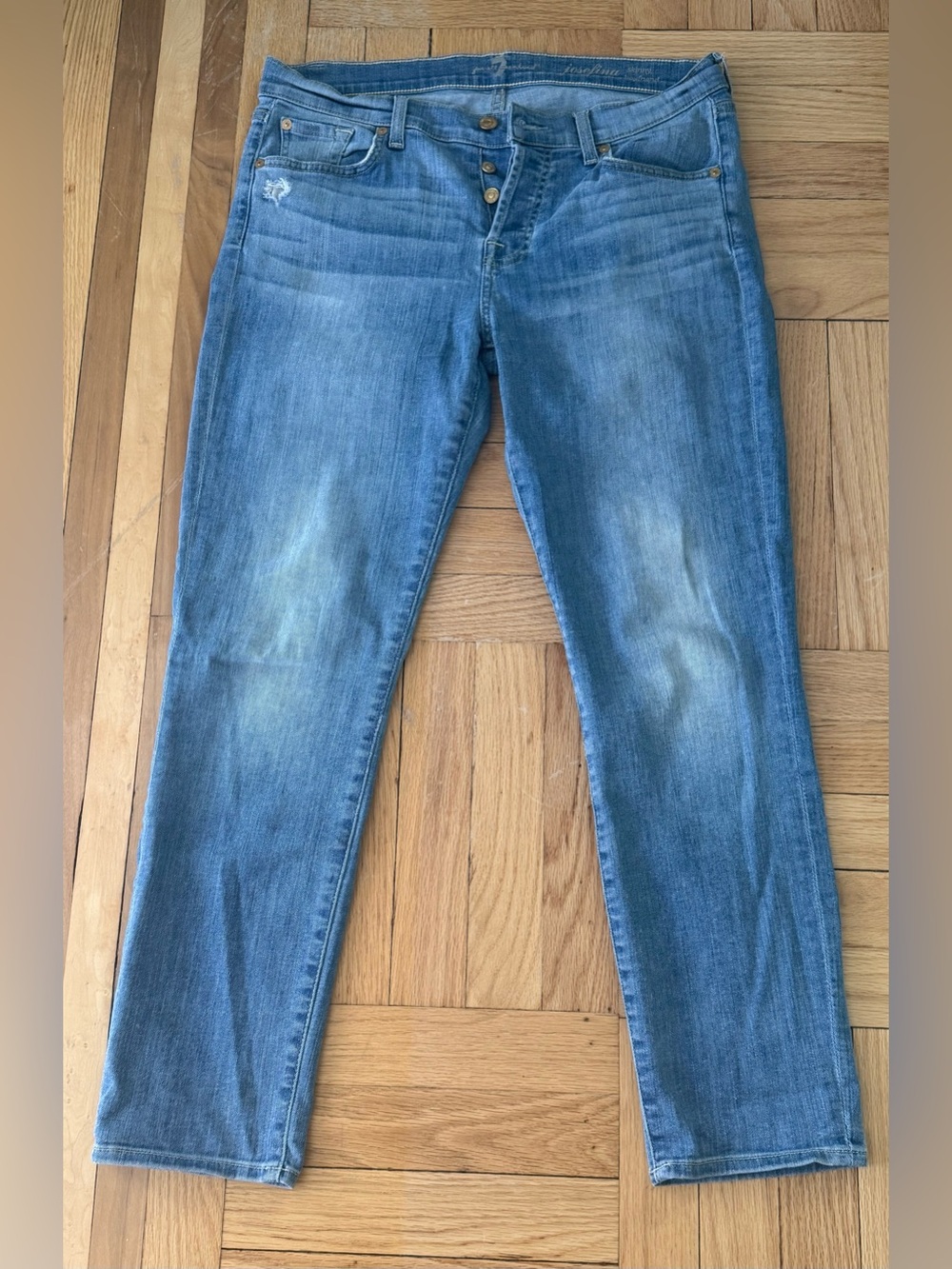 7 for all Mankind - Denim Jeans Josefina Skinny Boyfriend - Size 27